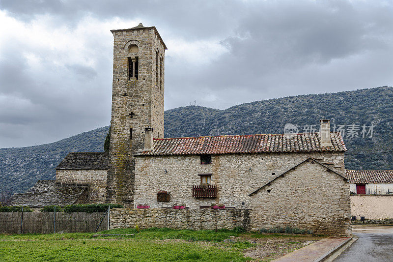 Virgen del Rosario教堂，在西班牙的Triste乡村小镇